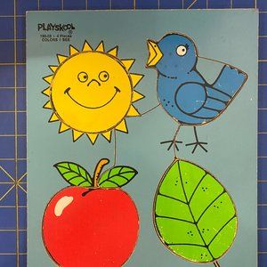 Colors I See Wood Puzzle